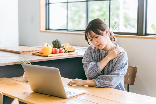 不調の女性