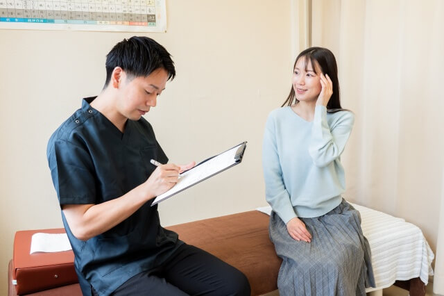 女性へインタビュー