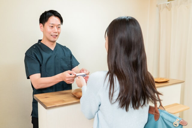 受付とお会計